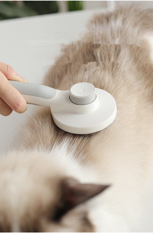 Self-Cleaning Pet Grooming Comb