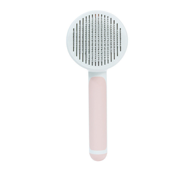 Self-Cleaning Pet Grooming Comb