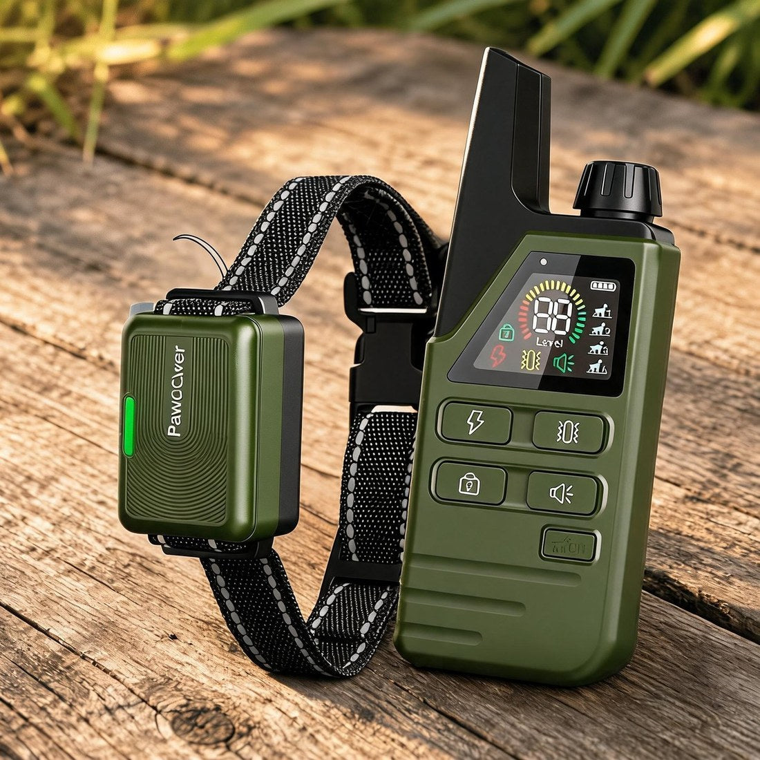 PawClover remote training collar and remote