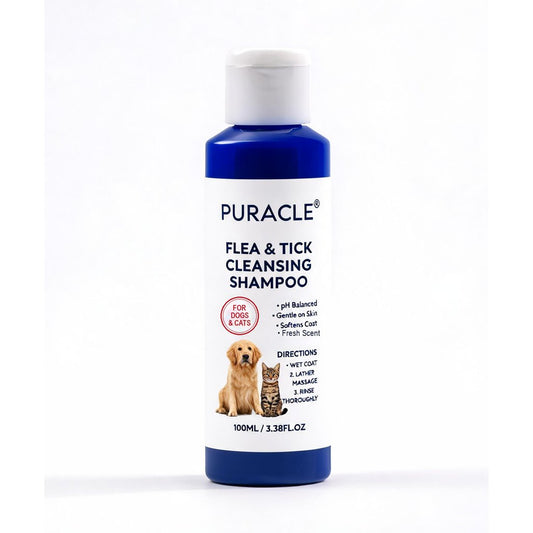 PawClover flea and tick cleansing shampoo, 100 ml