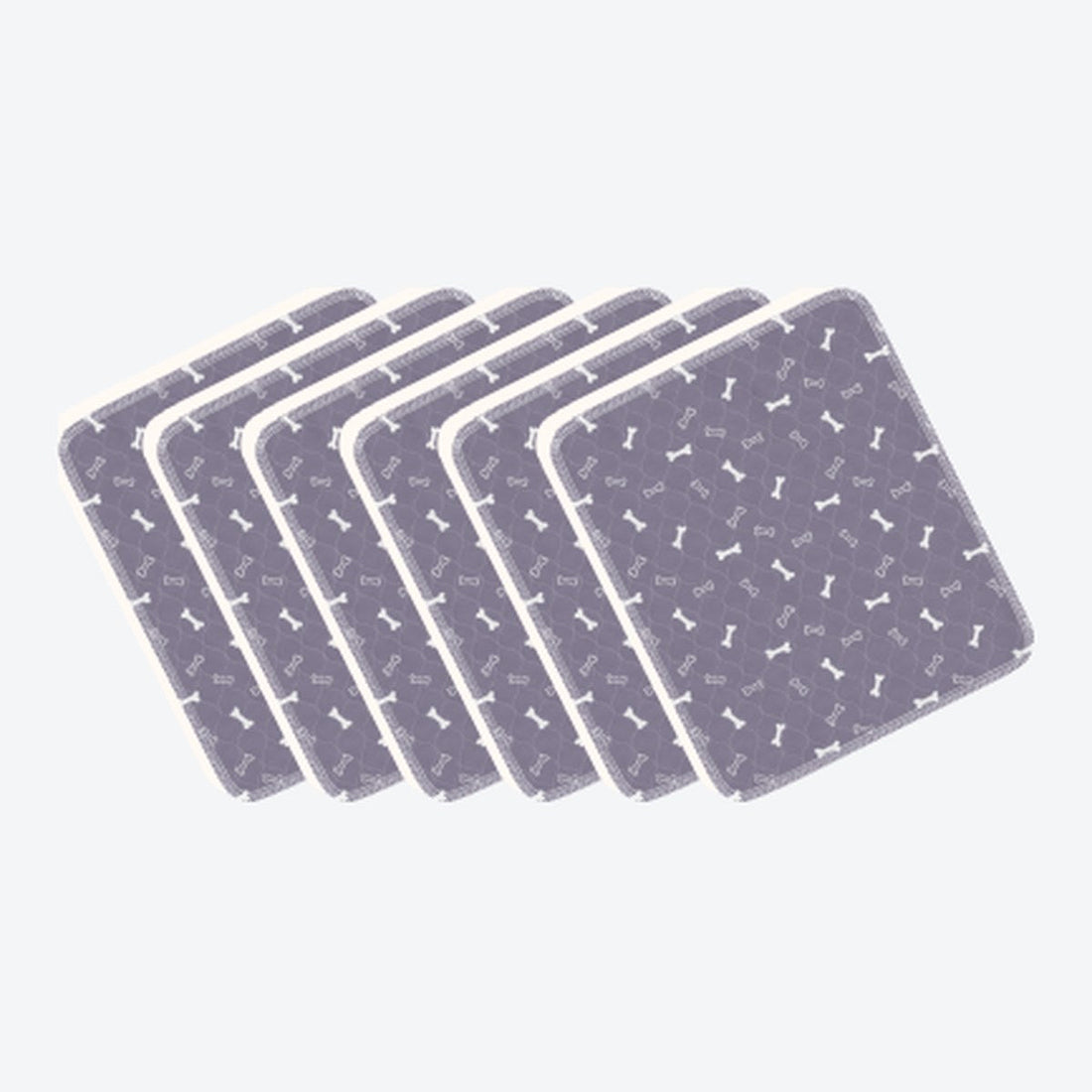Six Gray pads