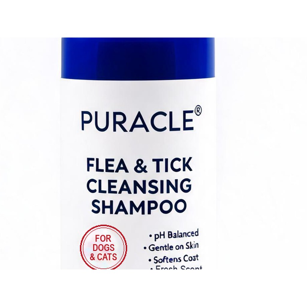 The label: for dogs and cats, pH balanced, gentle on skin