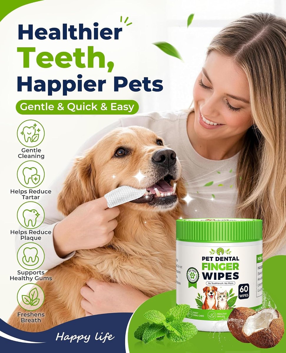 Healthier teeth, happier pets - gentle, quick and easy