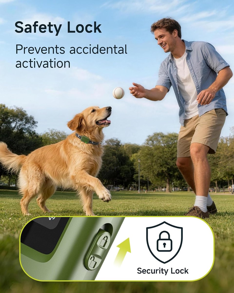 Safety lock prevents accidental corrections
