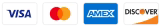 Visa, Mastercard, Amex, Discover