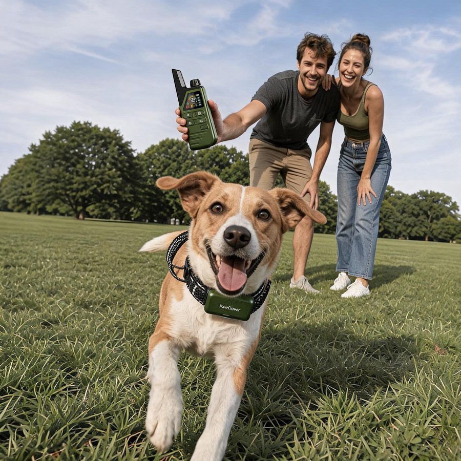 Off-leash time at the park